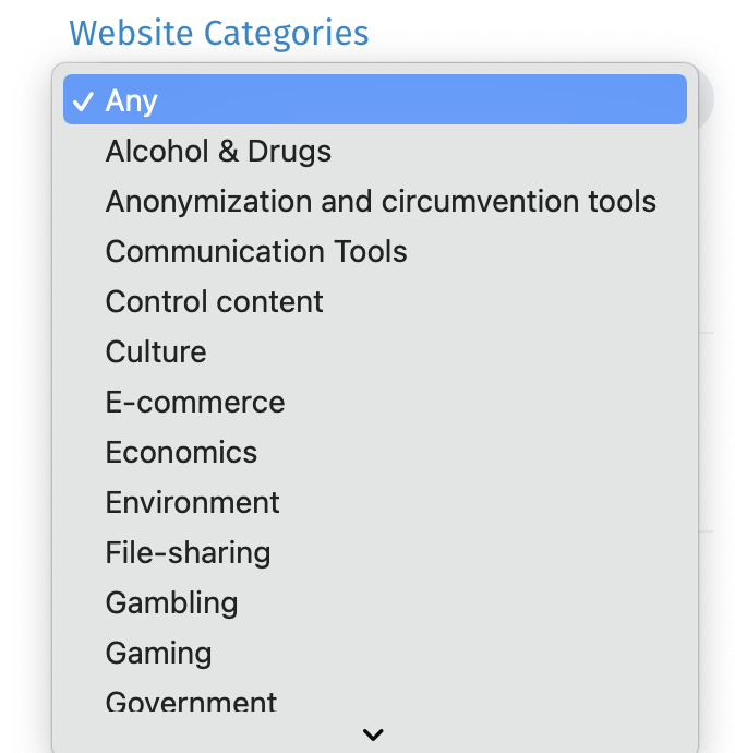 OONI Explorer OONI Explorer